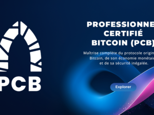 PROFESSIONNEL CERTIFIÉ BITCOIN (PCB)